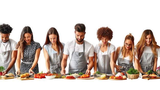 Zespół przy gotowaniu